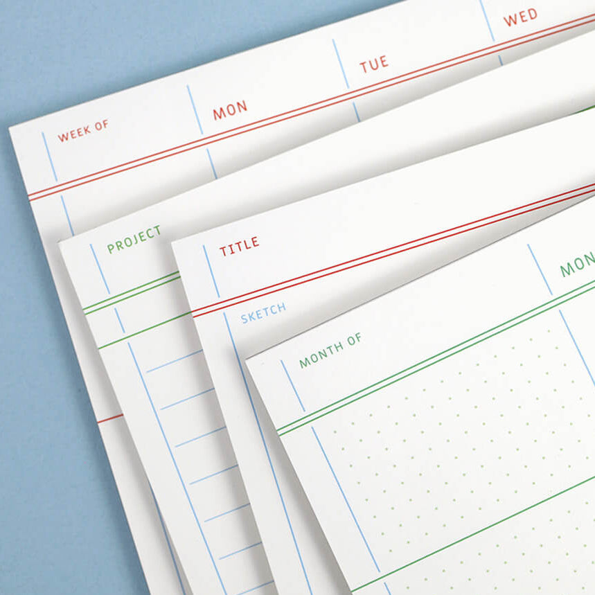Flat Notepad A4 [L]