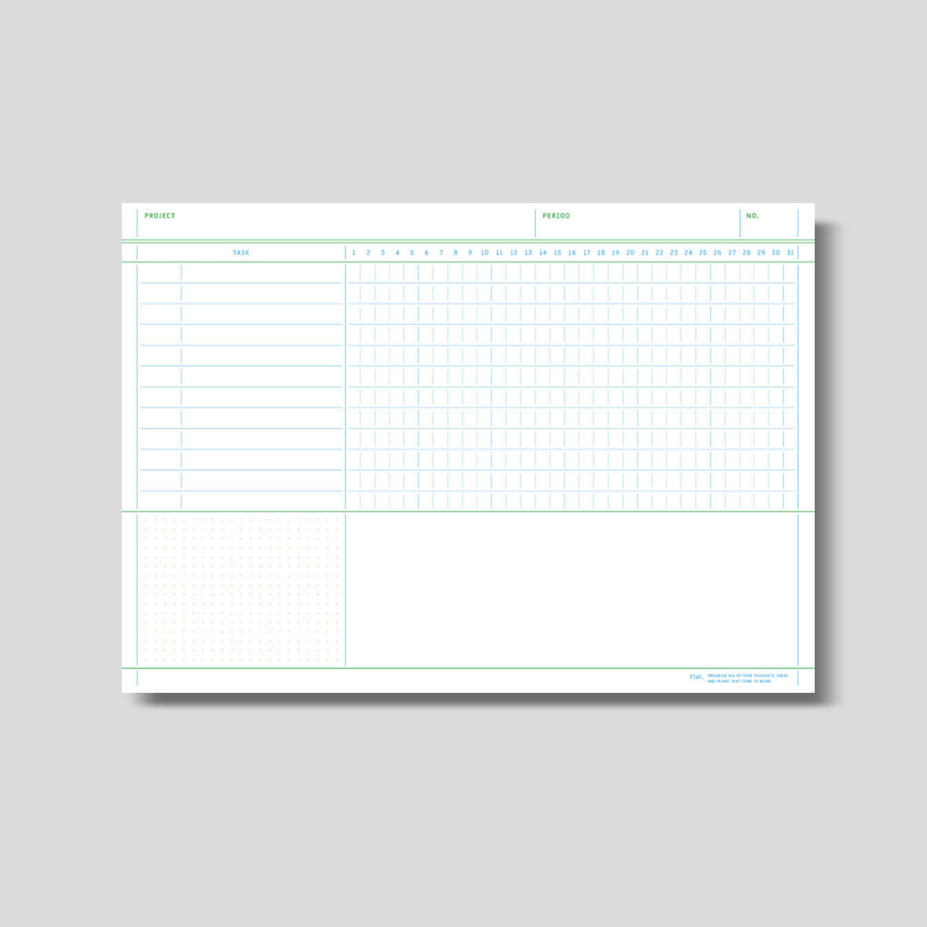 Flat Notepad A4 [L]