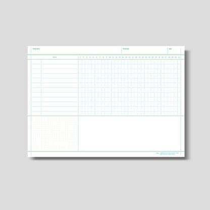 Flat Notepad A4 [L]