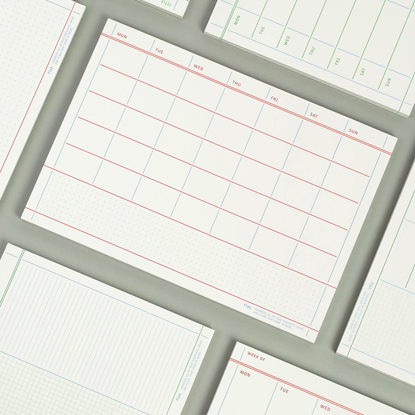 Flat Notepad A5 [M]