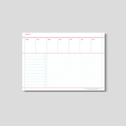 Flat Notepad A5 [M]