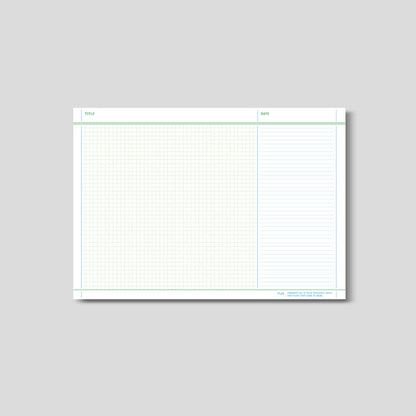 Flat Notepad A5 [M]