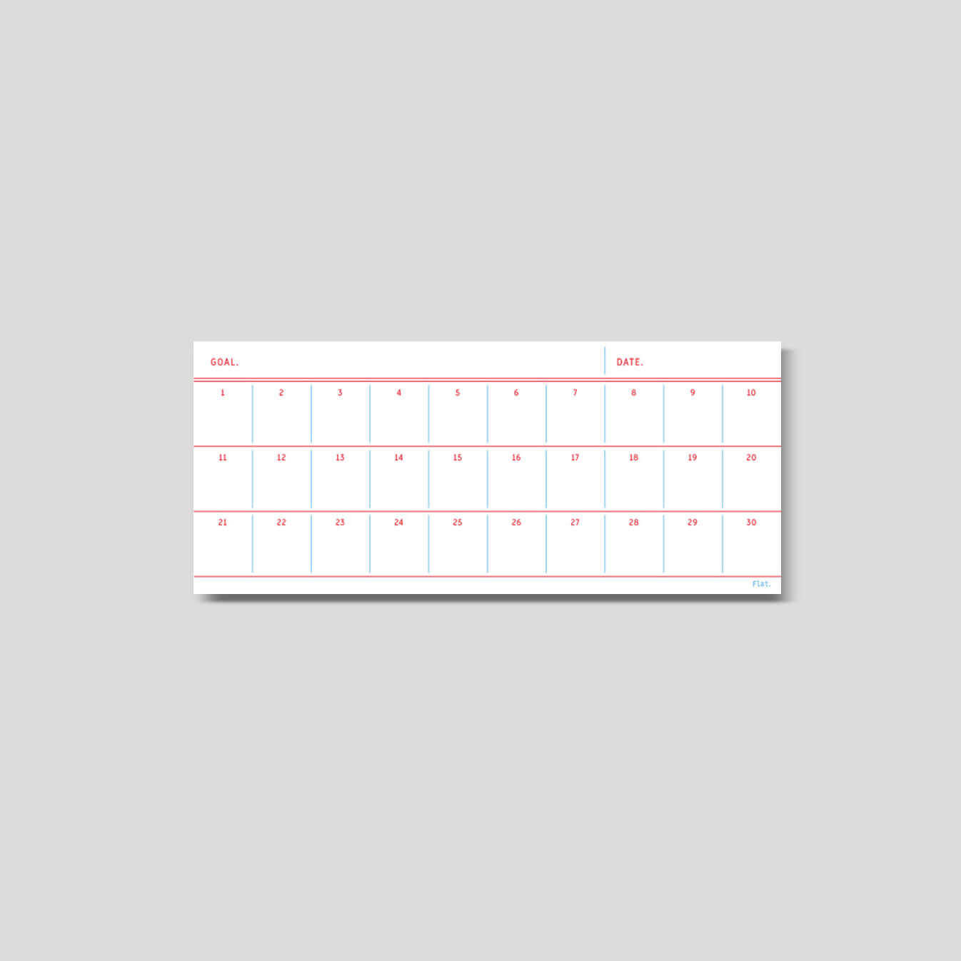 Flat Notepad [S]