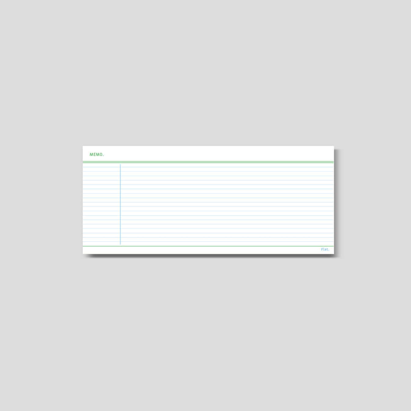 Flat Notepad [S]