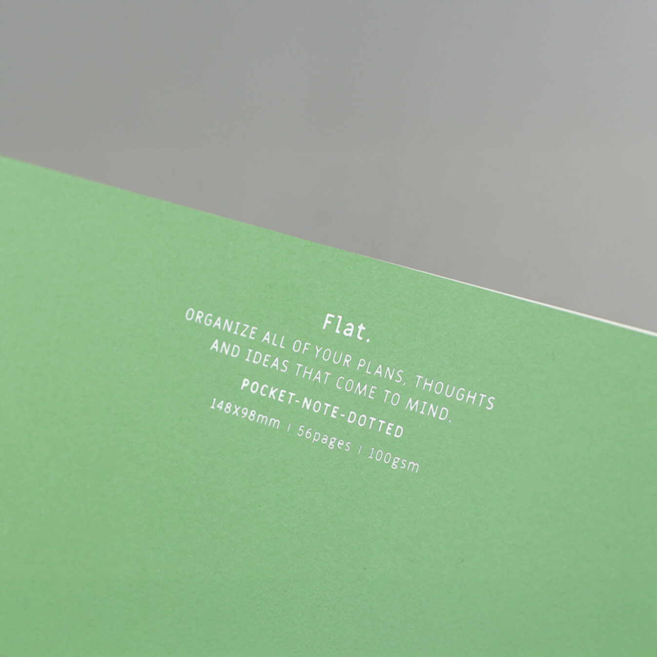 Flat Pocket Note / Dotted