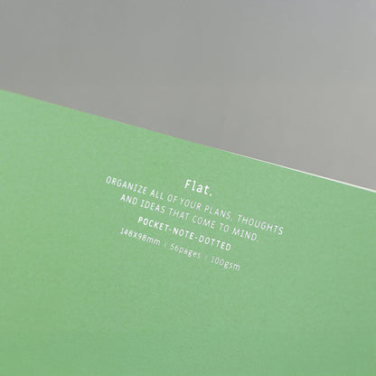 Flat Pocket Note / Dotted