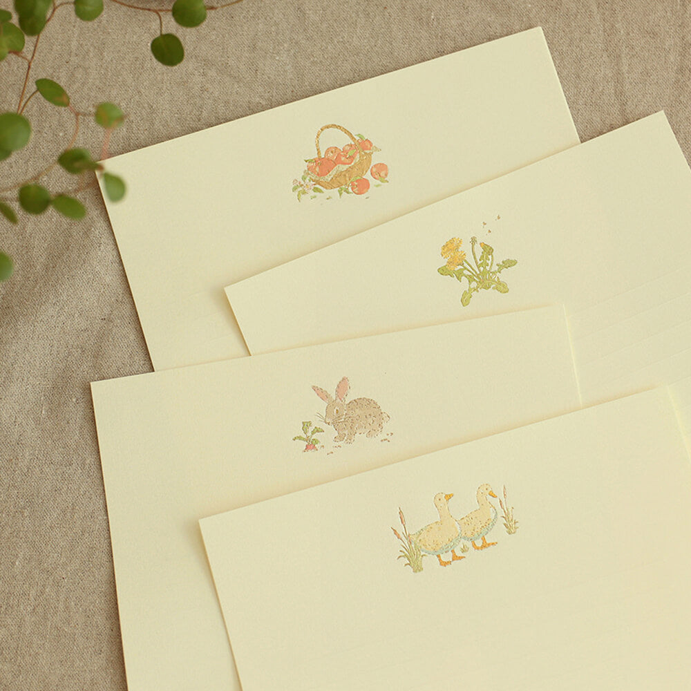 From the farm letter set
