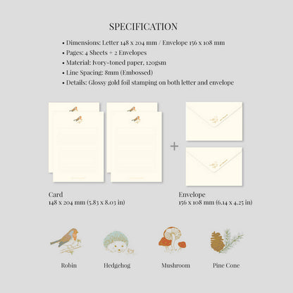 From the forest letter set