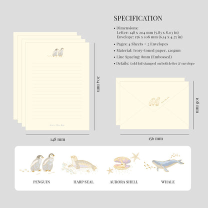 From the sea letter set