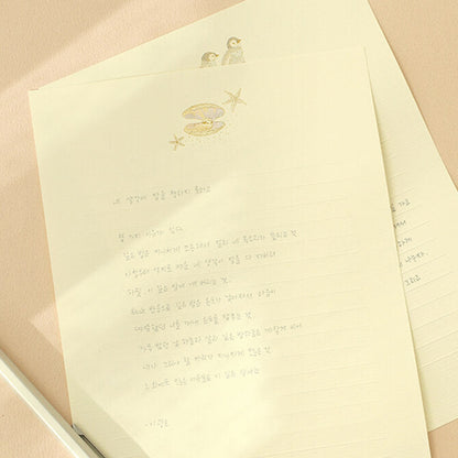 From the sea letter set