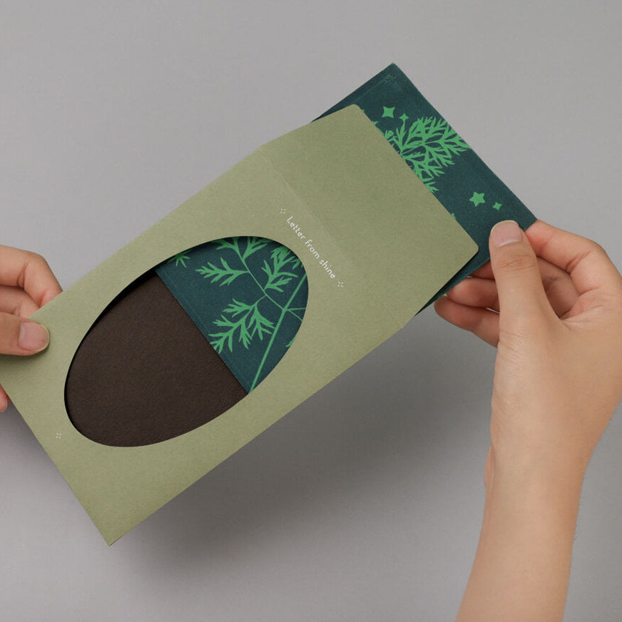 Cyanotype Card Making Kit_Dried Grass