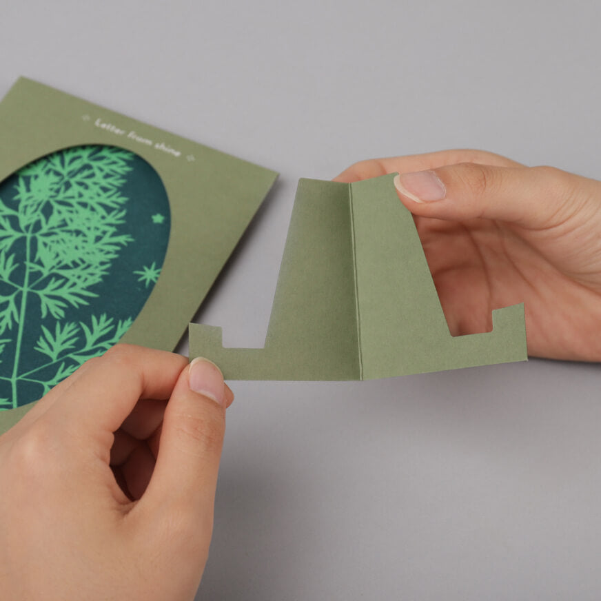 Cyanotype Card Making Kit_Dried Grass