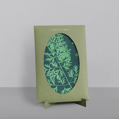 Cyanotype Card Making Kit_Dried Grass
