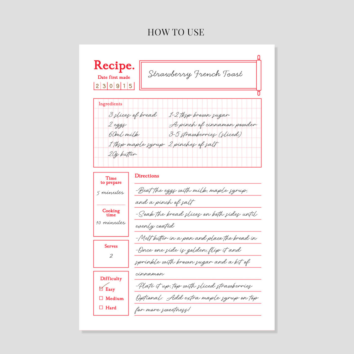 Homemade Cook Book_French Blue