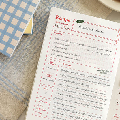 Homemade Cook Book_French Blue