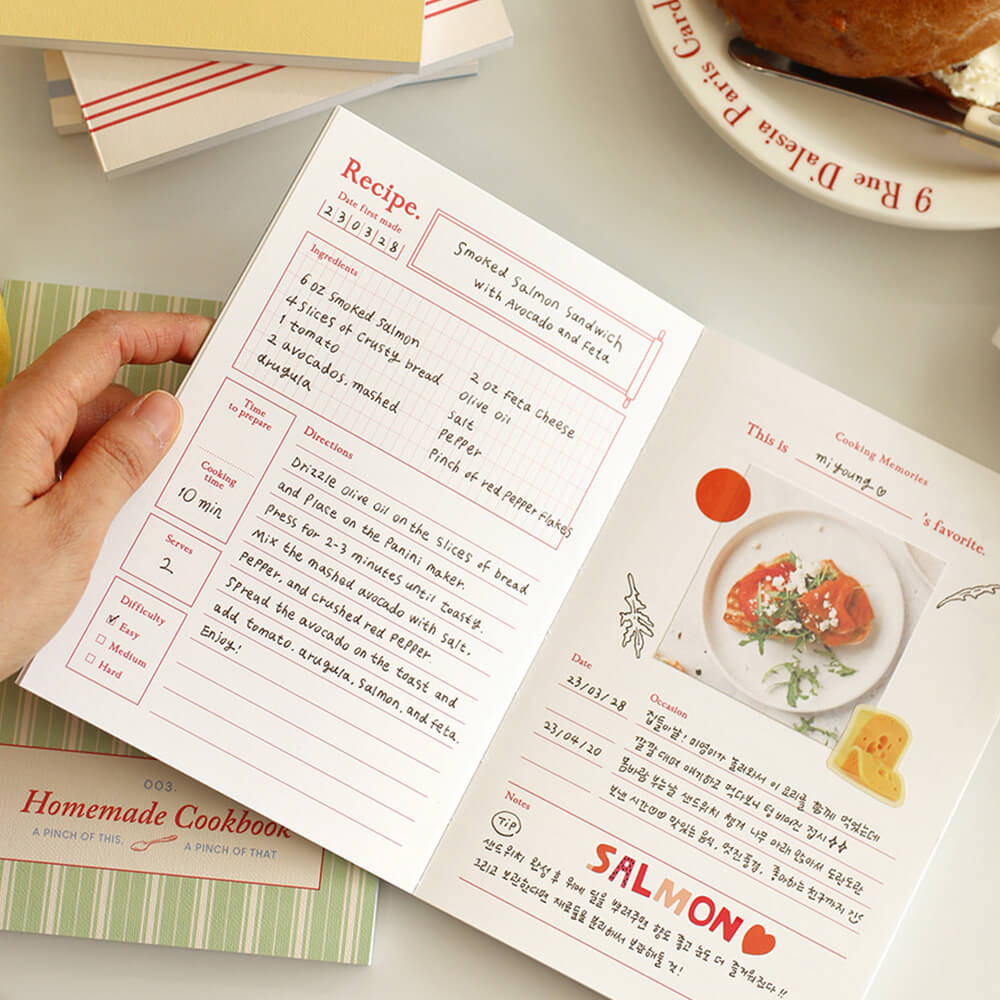 Homemade Cook Book_French Blue