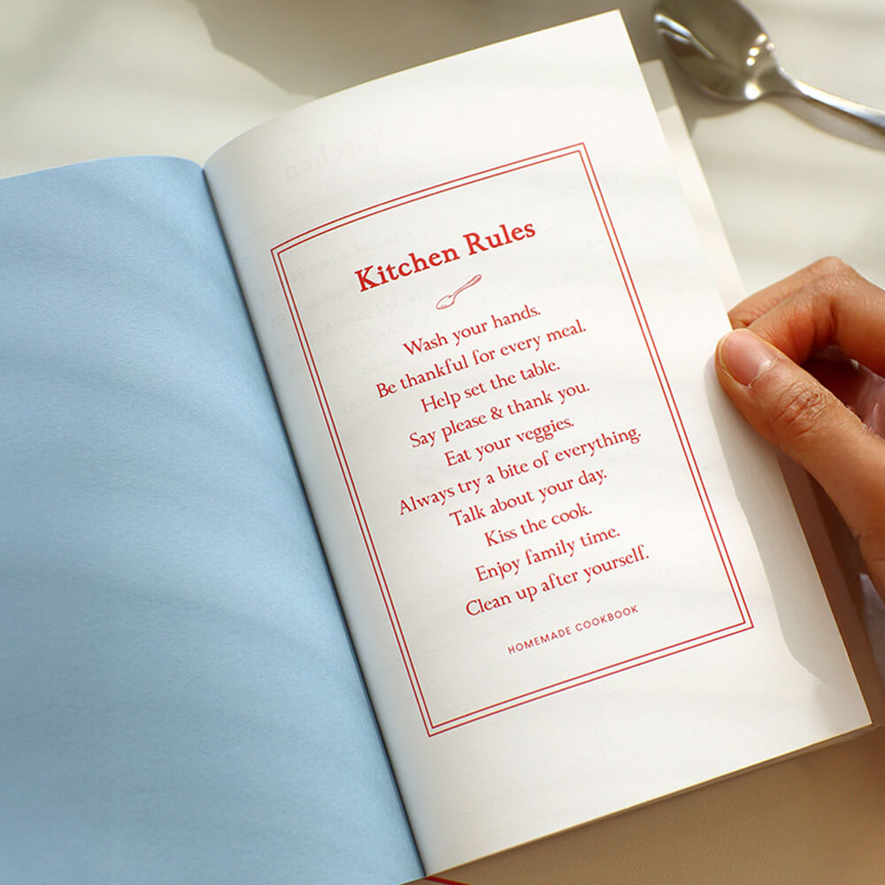 Homemade Cook Book_French Blue