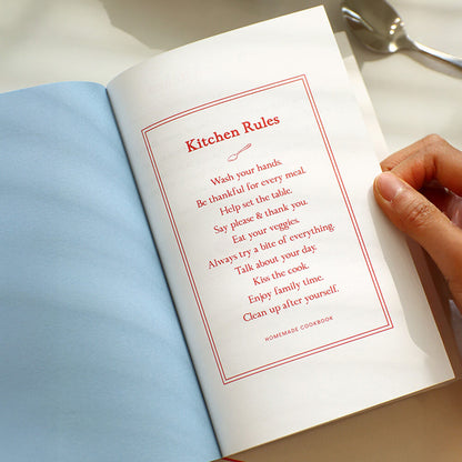 Homemade Cook Book_French Blue