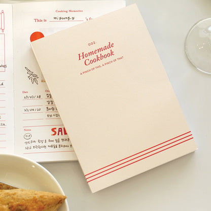 Homemade Cook Book_Linen Ivory
