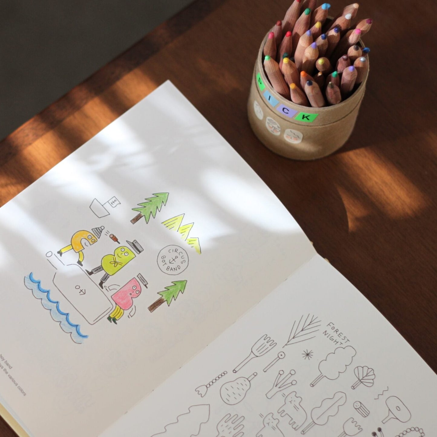 Imagine Coloring Notebook 03