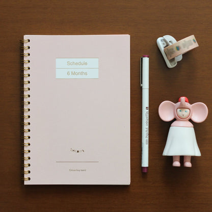 6-Month Planner_Pink