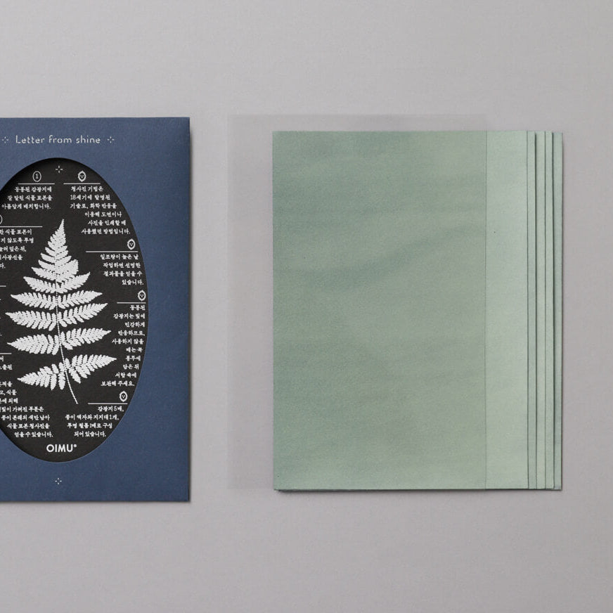 Cyanotype Card Making Kit_Indigo