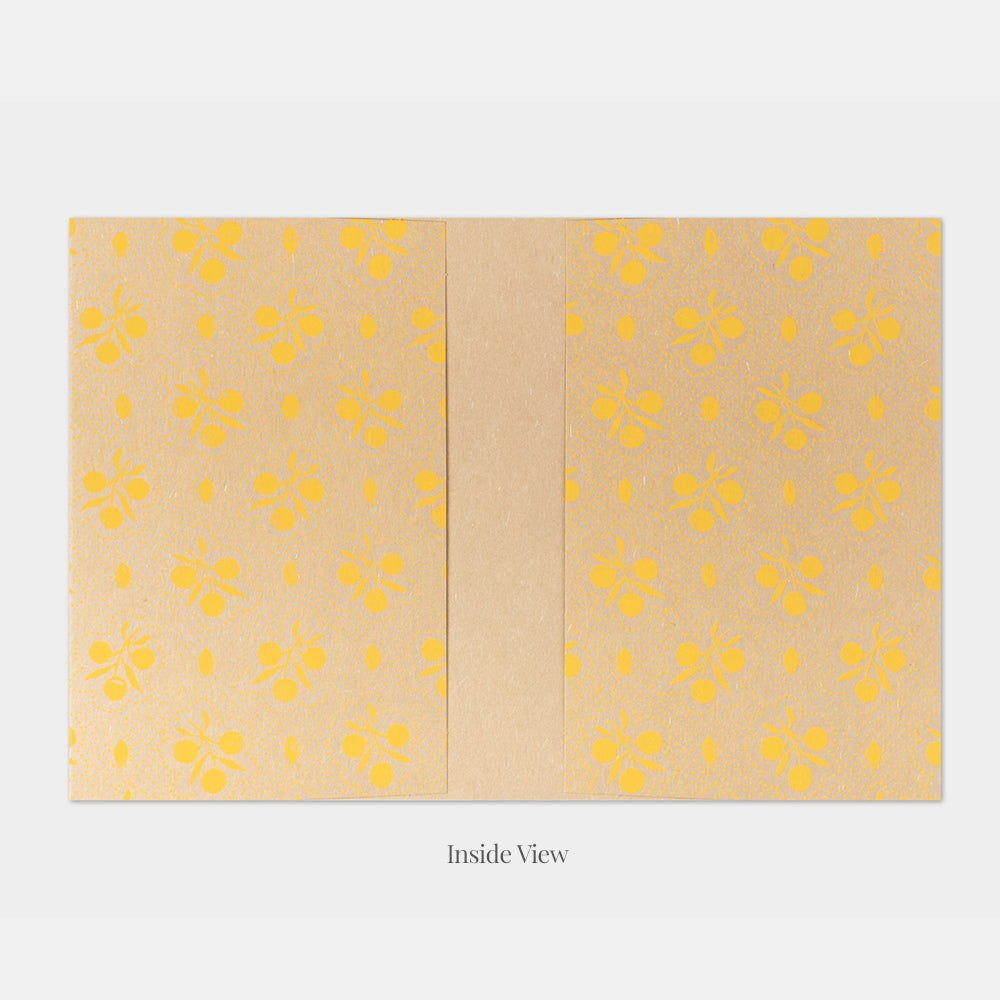 Paper Cover Jacket Set_Yellow Fruit
