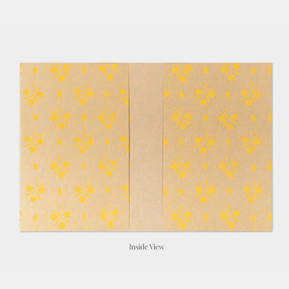 Paper Cover Jacket Set_Yellow Fruit