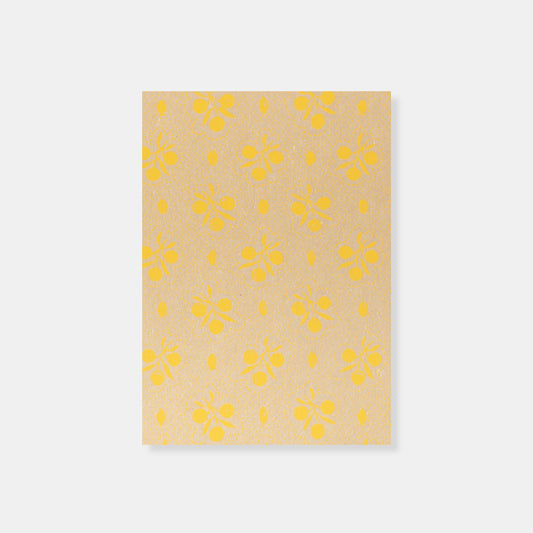 Paper Cover Jacket Set_Yellow Fruit
