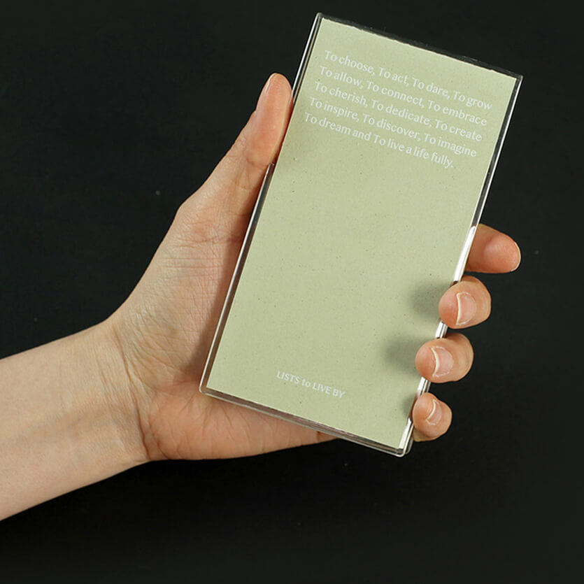 Lists to Live By 3_Row Handy Planner_Pistachio