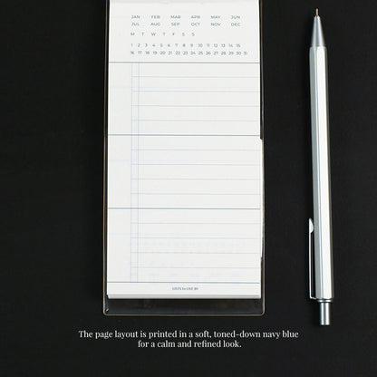 Lists to Live By 3_Row Handy Planner_Butter