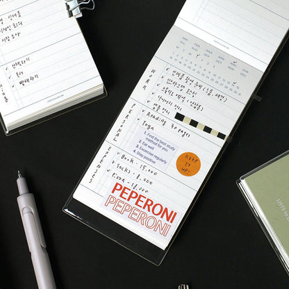 Lists to Live By 3_Row Handy Planner_Butter