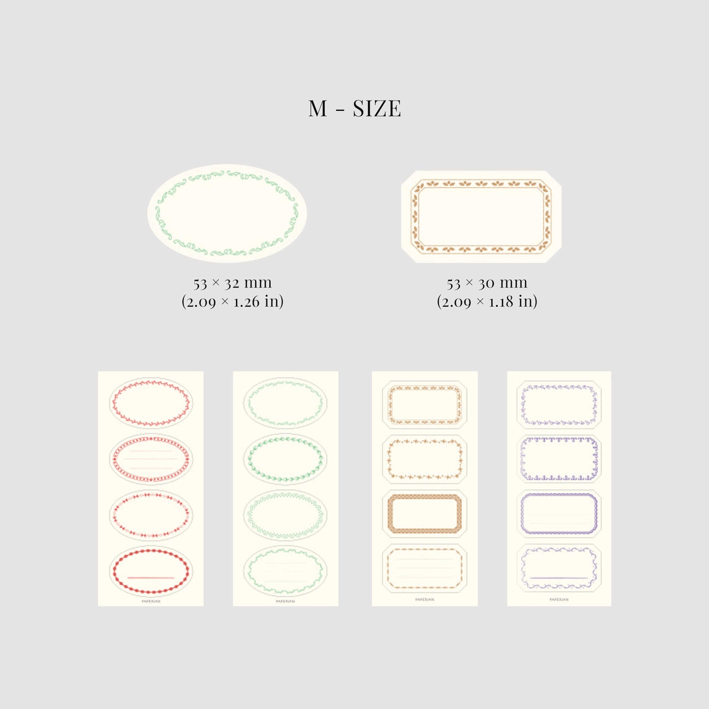L’atelier Label Sticker Square M–2