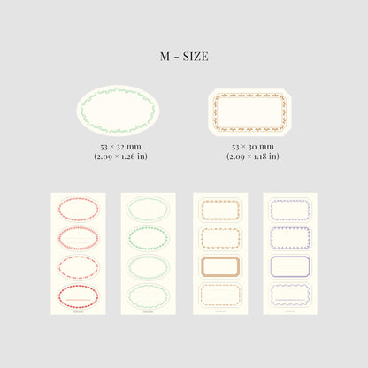 L’atelier Label Sticker Square M–2