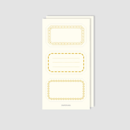 L’atelier Label Sticker Square L–4