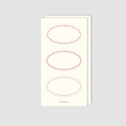 L’atelier Label Sticker Oval L–2