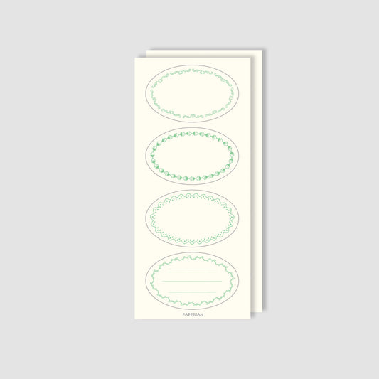 L’atelier Label Sticker Oval M–2