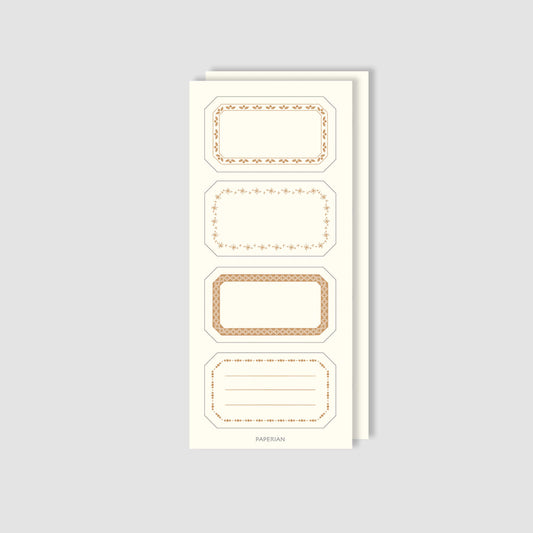 L’atelier Label Sticker Square M–1