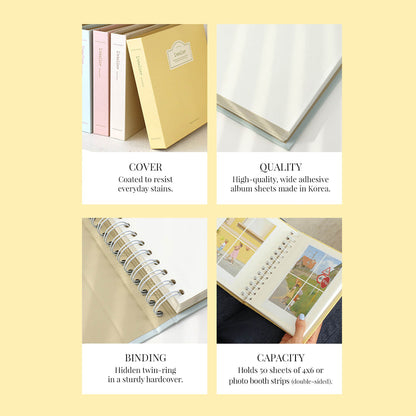 L’atelier Photo Album Photo Album_Powder Blue