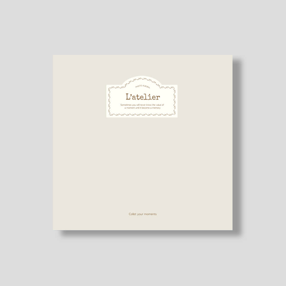 L’atelier Photo Album Photo Album_Sand Beige