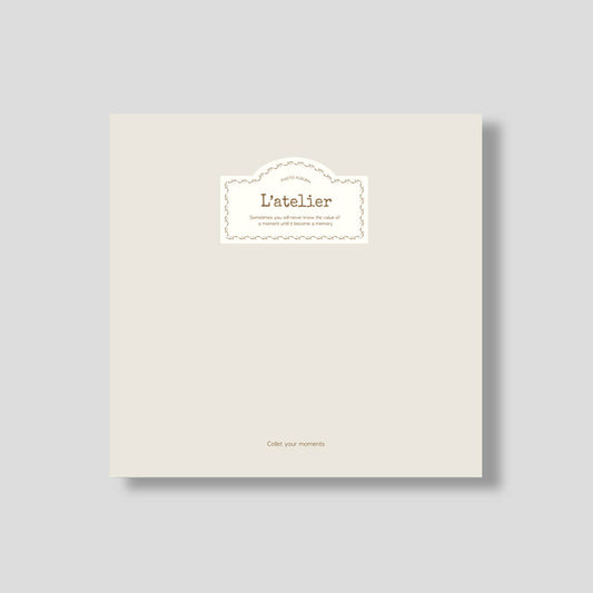 L’atelier Photo Album Photo Album_Sand Beige