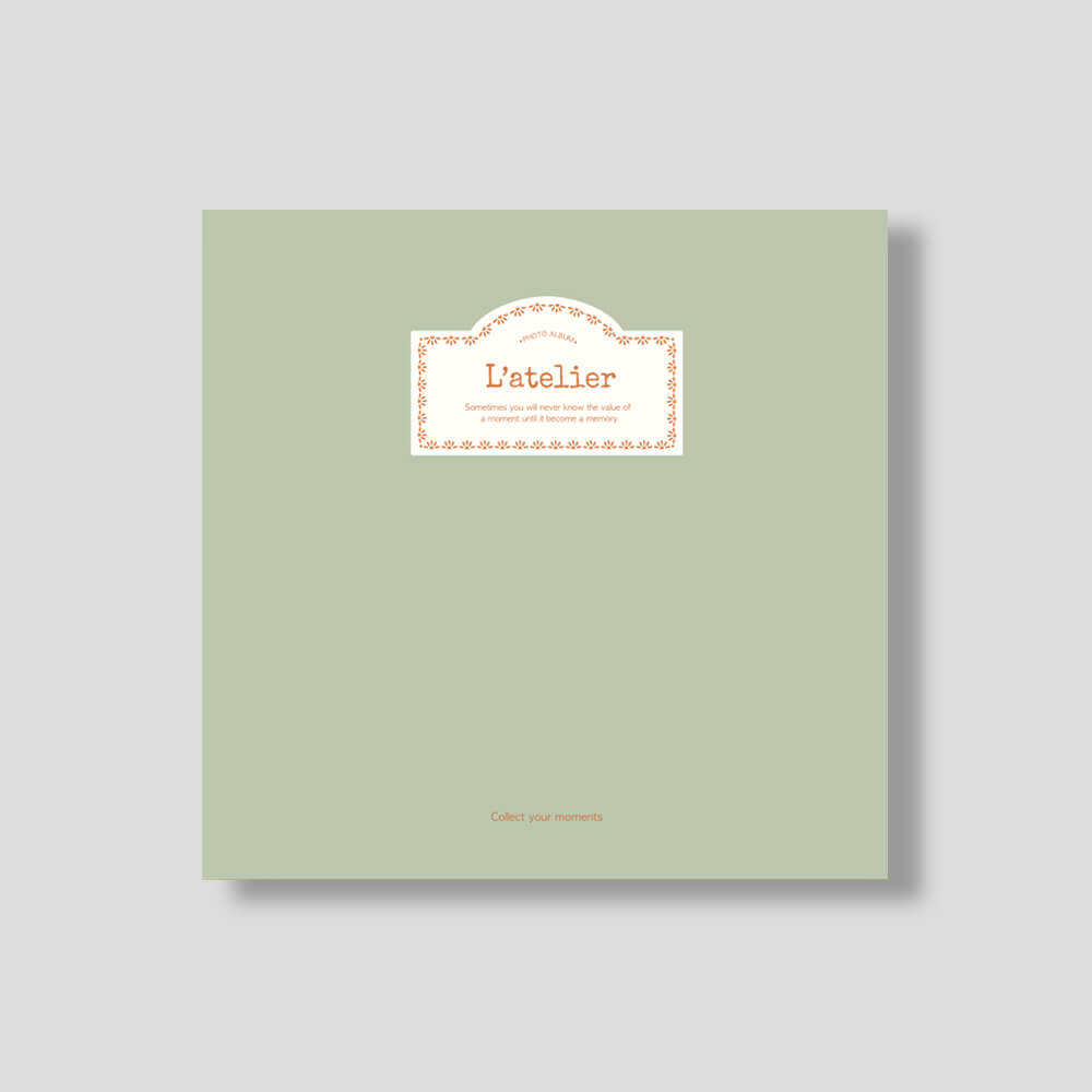 L’atelier Photo Album Photo Album_Sage Green