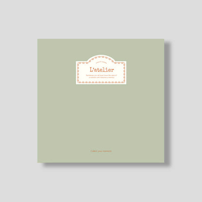 L’atelier Photo Album Photo Album_Sage Green