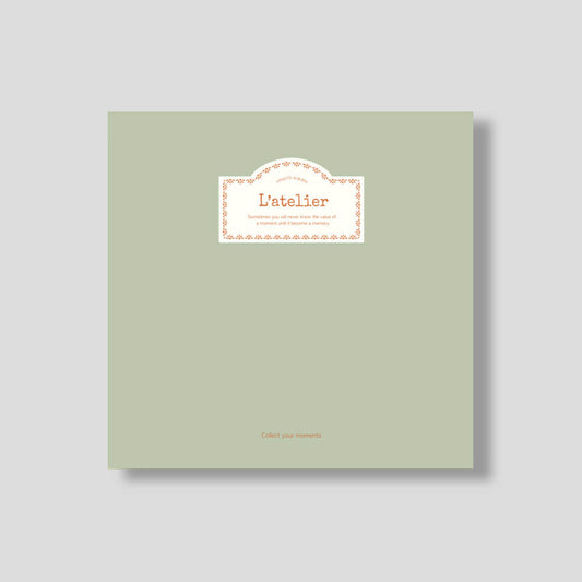 L’atelier Photo Album Photo Album_Sage Green