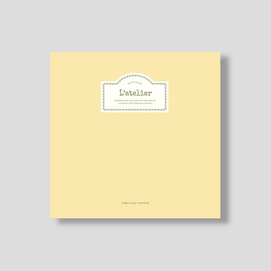 L’atelier Photo Album Photo Album_Butter Yellow