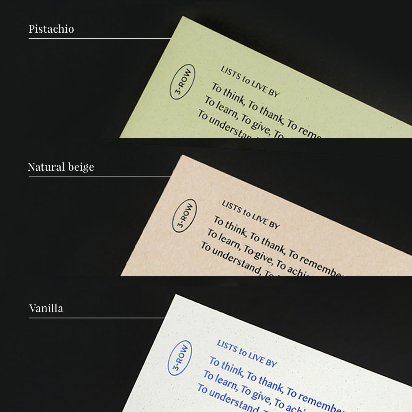 Lists to Live By 3_Row Planner_Pistachio