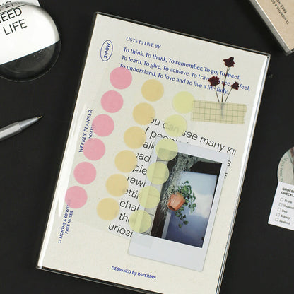Lists to Live By 3_Row Planner_Pistachio