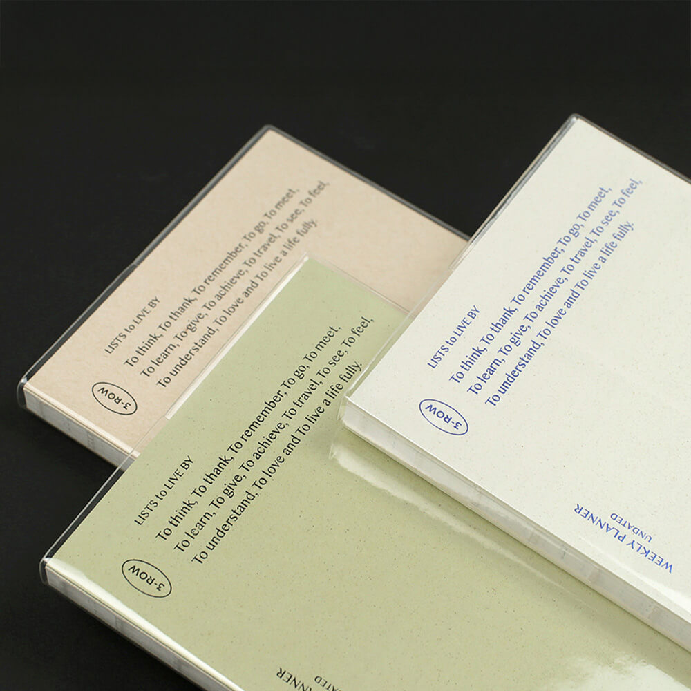 Lists to Live By 3_Row Planner_Pistachio