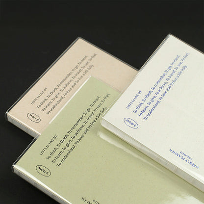 Lists to Live By 3_Row Planner_Pistachio
