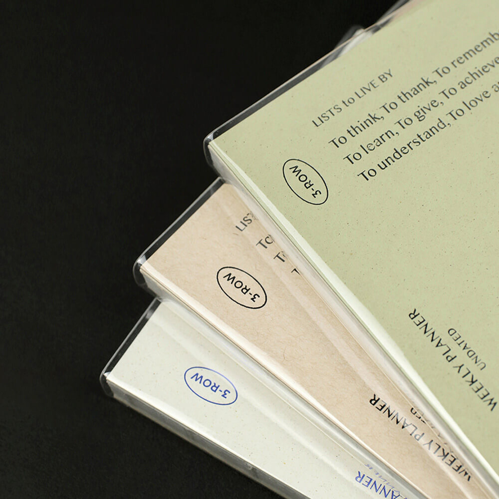 Lists to Live By 3_Row Planner_Pistachio